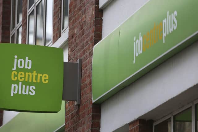 File photo dated 17/02/16 of a Job Centre Plus. Britain's rate of unemployment edged higher in the three months to September as the country heads for what is feared will be the longest recession in a century, official figures have shown. The rate of unemployment stood at 3.6% in the three months to September, up from 3.5% in the three months to August, the Office for National Statistics (ONS) said. Issue date: Tuesday November 15, 2022.