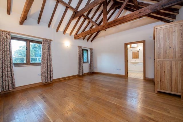 The ground-floor bedroom.