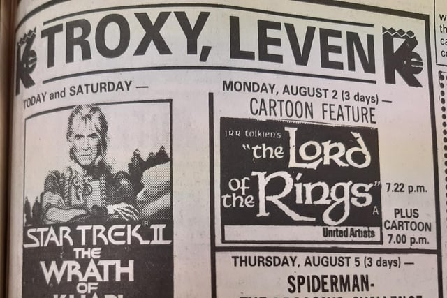 Another great haunt for Fifers - this time in Leven.
How many films did you see at the Troxy?