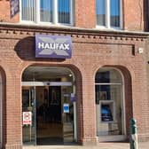 Set for closure in November - Sleaford's Halifax Bank branch. Photo: AH