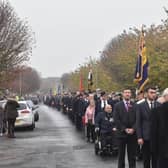 The Rememberance Day parade in Skegness last year.