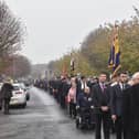 The Rememberance Day parade in Skegness last year.