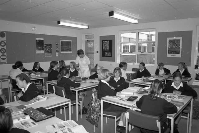 The opening of Boston High School's new French block, 30 years ago.