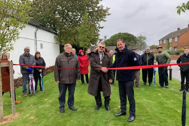 The official re-opening of the newly redeveloped Bridge Place Corner