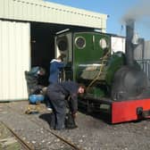 Jurassic taken during her successful steaming as part of her 2025 annual boiler examination for her insurance certificate. Photos: Chris Bates.
