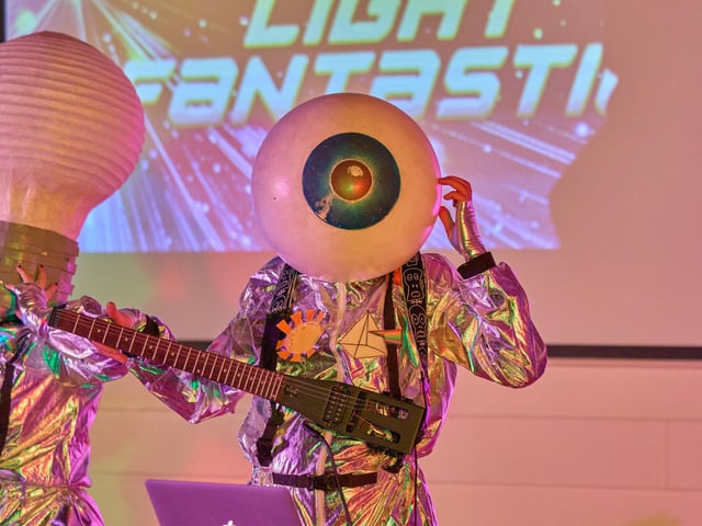 There was something for all the family at Spilsby Light Night.