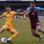 Boston United are through to another play-off final after beating Scunthorpe United on penalties. Pic: Lee Keuneke.