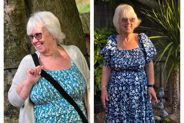 Sandra, who joined in December 2024, has shed 4 stone 3.5lbs so far