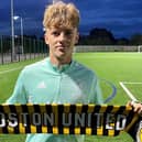 Boston United have added Sam McLintock to their squad.