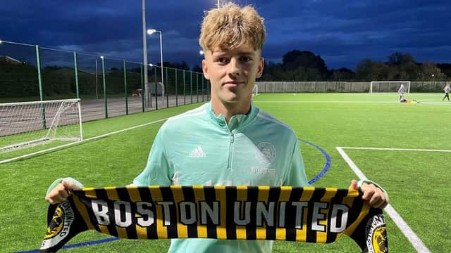 Boston United have added Sam McLintock to their squad.