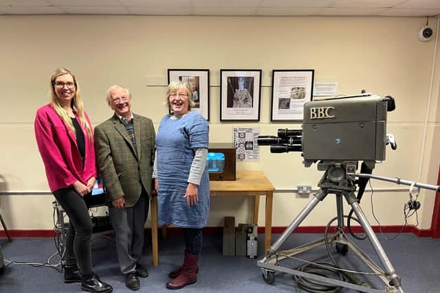 The museum will house a large collection of historical broadcast equipment and vehicles