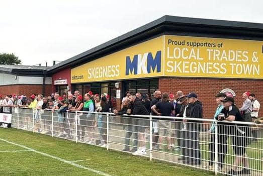 Skegness Town FC - probe under way after Clay Cross allegations.