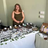 Victoria Heward at her crystals business, Nature’s Promise.