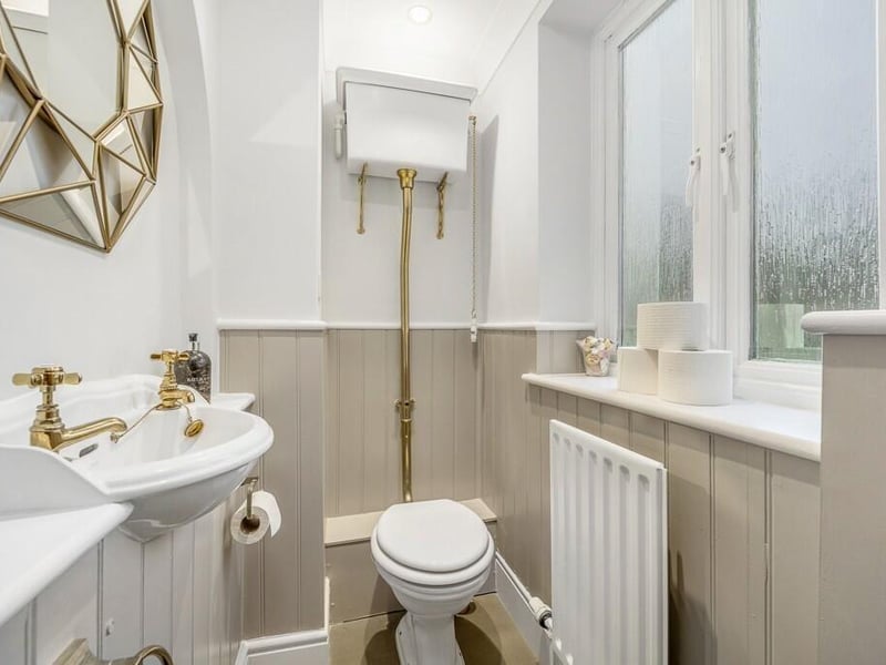 The ground-floor WC.