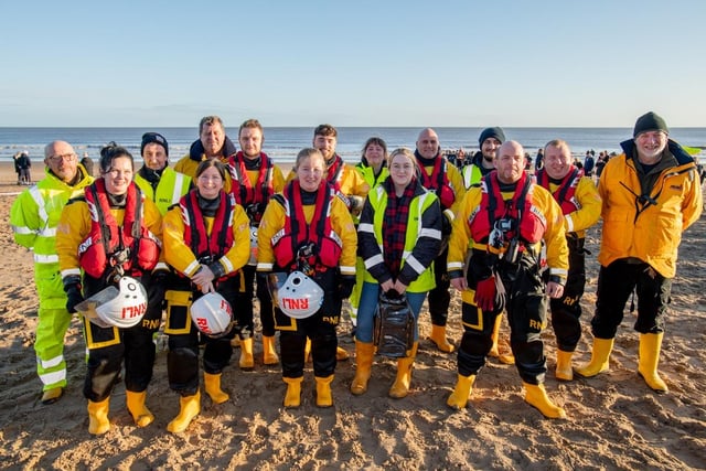 Mablethorpe RNLI keeping dippers safe.