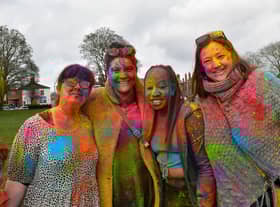 Pictured from left, are Clare Kieran, Demet Kieran, Reyah Oldroyd, and Dawn Oldroyd.