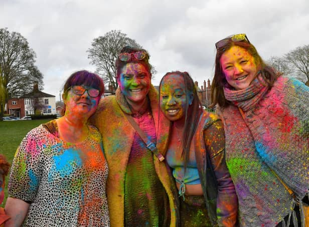 Pictured from left, are Clare Kieran, Demet Kieran, Reyah Oldroyd, and Dawn Oldroyd.