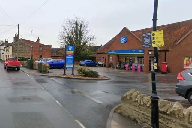 Cash from the ATM at the Co-op in High Street, Scotter, was stolen