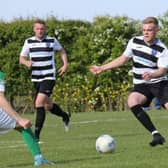 Alex Carter piles the pressure on Cleethorpes.