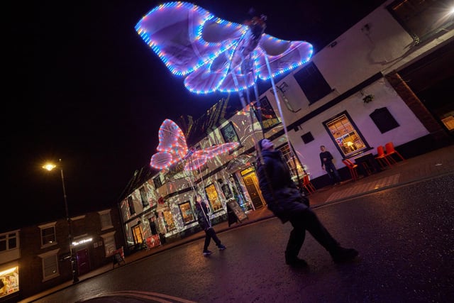 Spilsby Light Night 2025 was the fifth annual event held by the Sessions House.