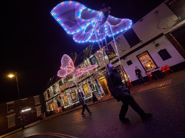 Spilsby Light Night 2025 was the fifth annual event held by the Sessions House.