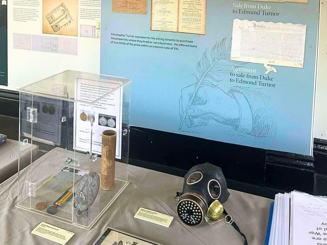 Displays and artefacts in the new museum. Photo: LCC