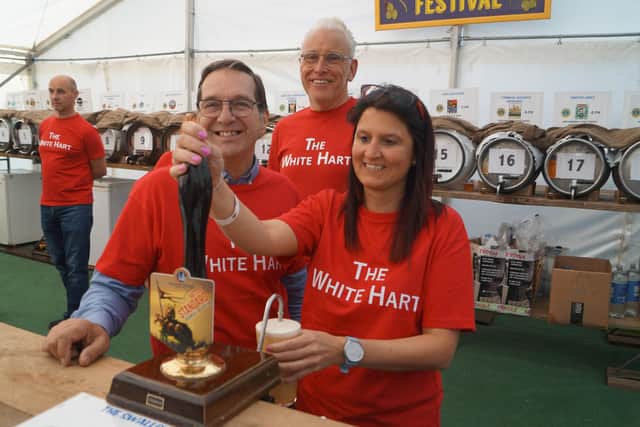 A snapshot from a previous Caistor Lions Beer Festival.