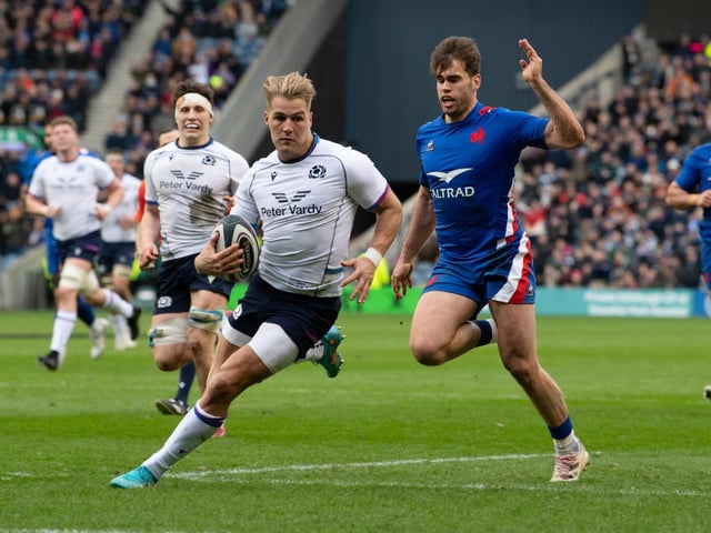 More involved than he was against Wales and his scorching break just before half-time should have led to a try. 7