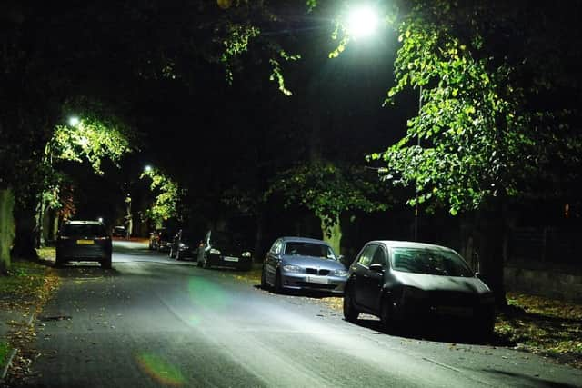 A petition has been started for street lights to be switched on longer