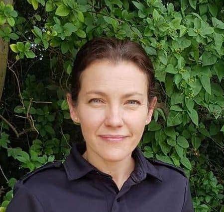 Rachel Blackwell, the new Neighbourhood Policing Inspector for North Kesteven.