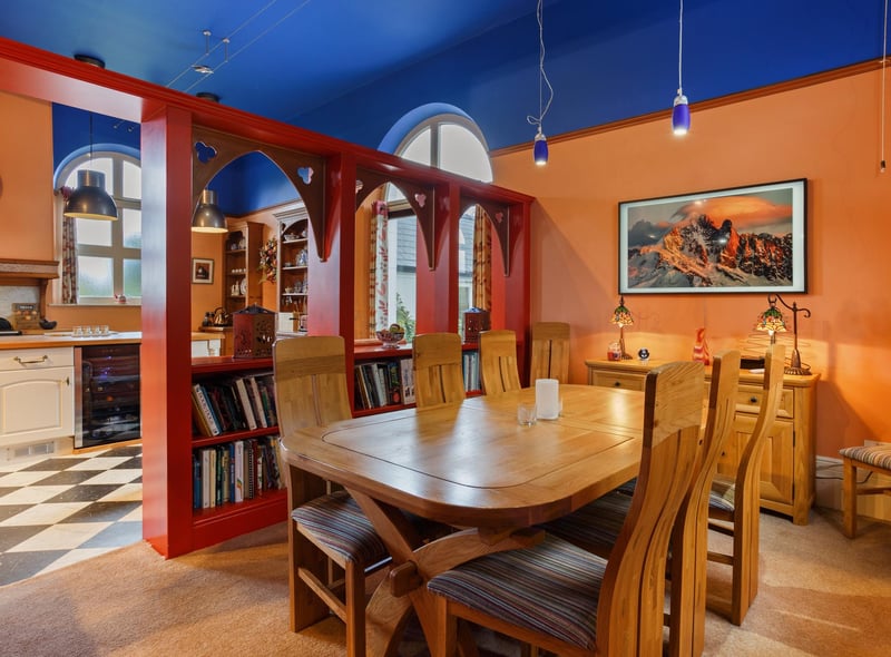 ... and the dining area.