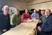 ​Delegates were invited to a tour of the proposed community hub in Hemswell Cliff