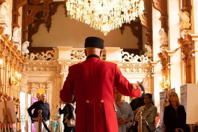 Visit 1940s weekend at Harlaxton Manor