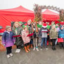 Wragby Primary School Choir perform at the Christmas Market. Photos: John Aron Photography