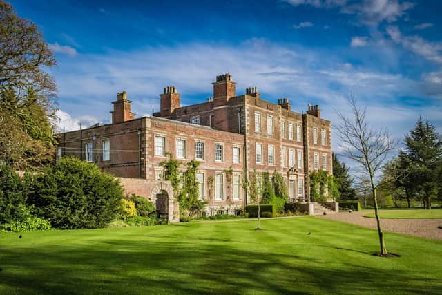 Gunby Hall and Gardens near Spilsby.