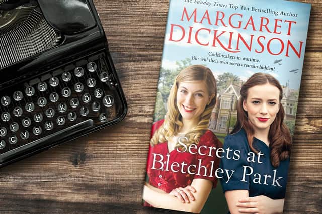 Author Margaret Dickinson takes readers inside the Secrets at Bletchley Park – and you could win a signed copy