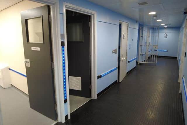 The refirbished Skegness Custody Suite.