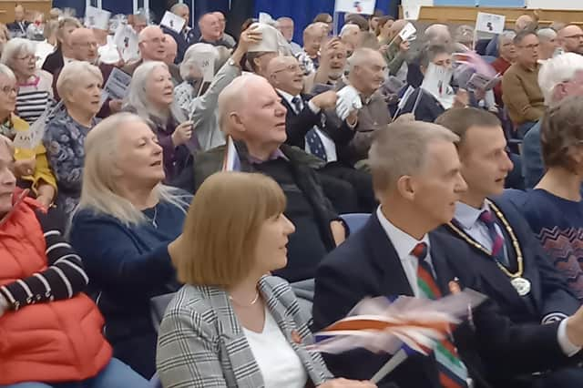 A scene from last year's Poppy Prom in Sleaford.