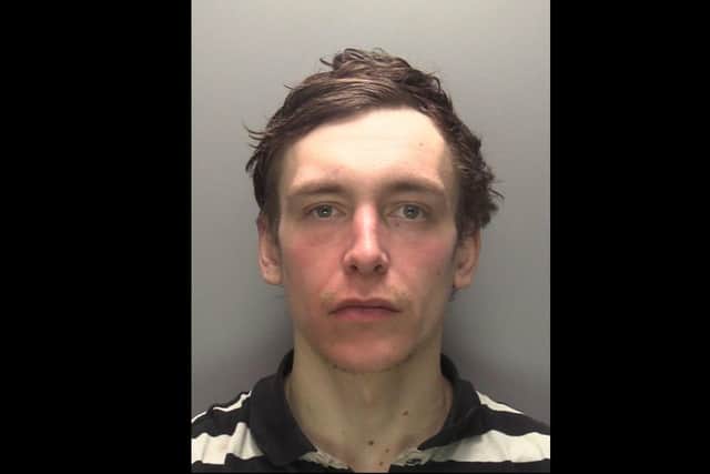 Billy Appleyard, no no fixed abode. Picture: Lincolnshire Police