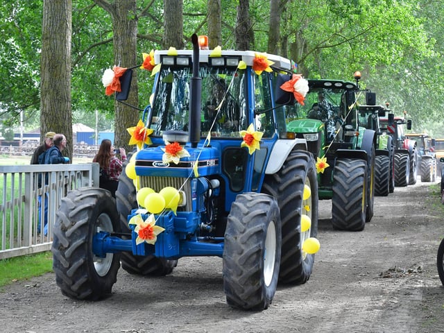 Every year, the Lincolnshire Wolds Tractor Run raises thousands for the Marie Curie charity -- and this year's 18th renewal was no different.