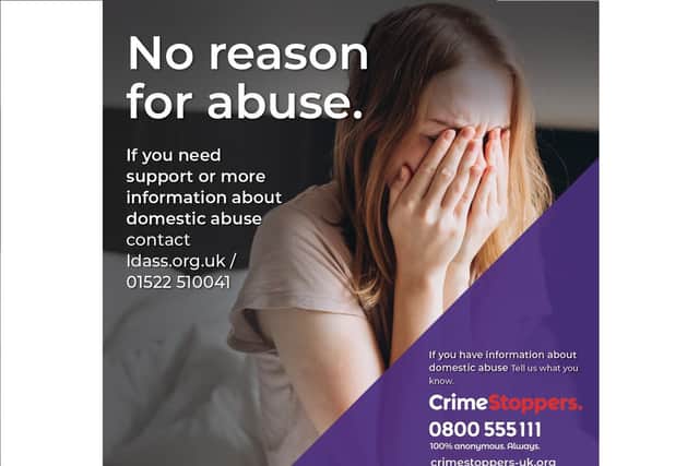 Crimestoppers are launching a new anti-abuse campaign in Lincolnshire.