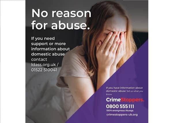 Crimestoppers are launching a new anti-abuse campaign in Lincolnshire.