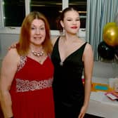 Gail Hinkins and Amelia Yates at Horncastle Theatre Company's 50th anniversary. Photos: D.R.Dawson Photography