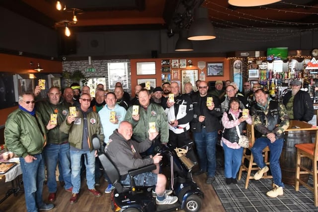 Scores of riders from across the region headed to the Seaview Pub in Skegness  for the annual Easter egg run to Pilgrim Hospital in Boston.
