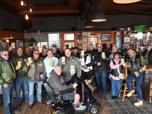 Scores of riders from across the region headed to the Seaview Pub in Skegness for the annual Easter egg run to Pilgrim Hospital in Boston.