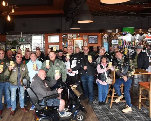 Scores of riders from across the region headed to the Seaview Pub in Skegness  for the annual Easter egg run to Pilgrim Hospital in Boston.