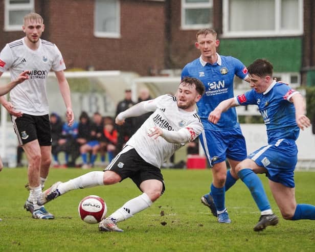 The Holy Blues battled away, on Saturday, but left Lancashire empty handed.