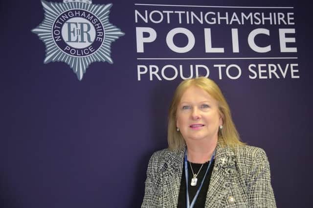 Heidi Duffy MBE, who now works as a traffic management officer for Nottinghamshire Police, experienced the tragic loss of her mum to cancer in 1977.