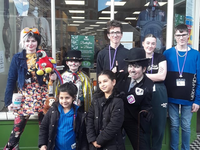 'Charlie' on tour in Splisby.