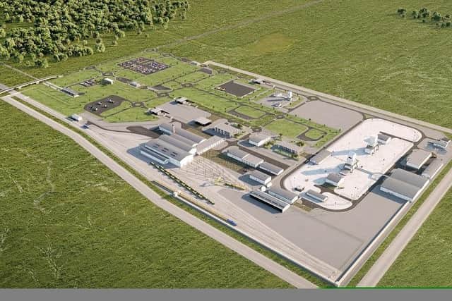 The proposed GDF site at Theddlethorpe.